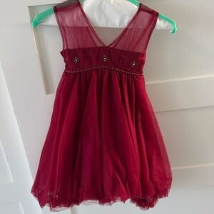 Two Luna Luna Christmas dress 3T and 4T